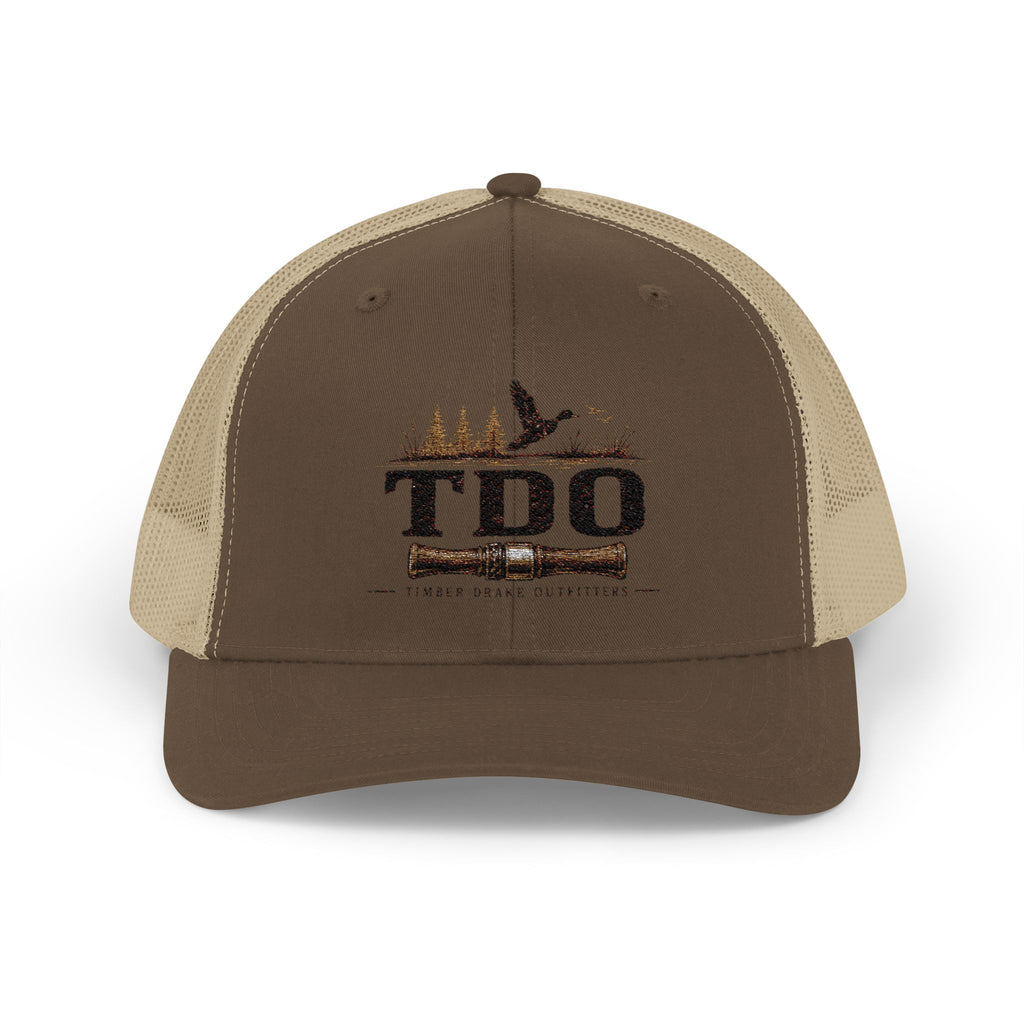 TDO Duck Hunting Trucker Cap - Mesh Back Snapback Hat for Outdoorsmen