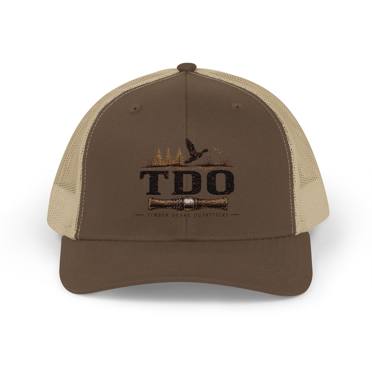 TDO Duck Hunting Trucker Cap - Mesh Back Snapback Hat for Outdoorsmen