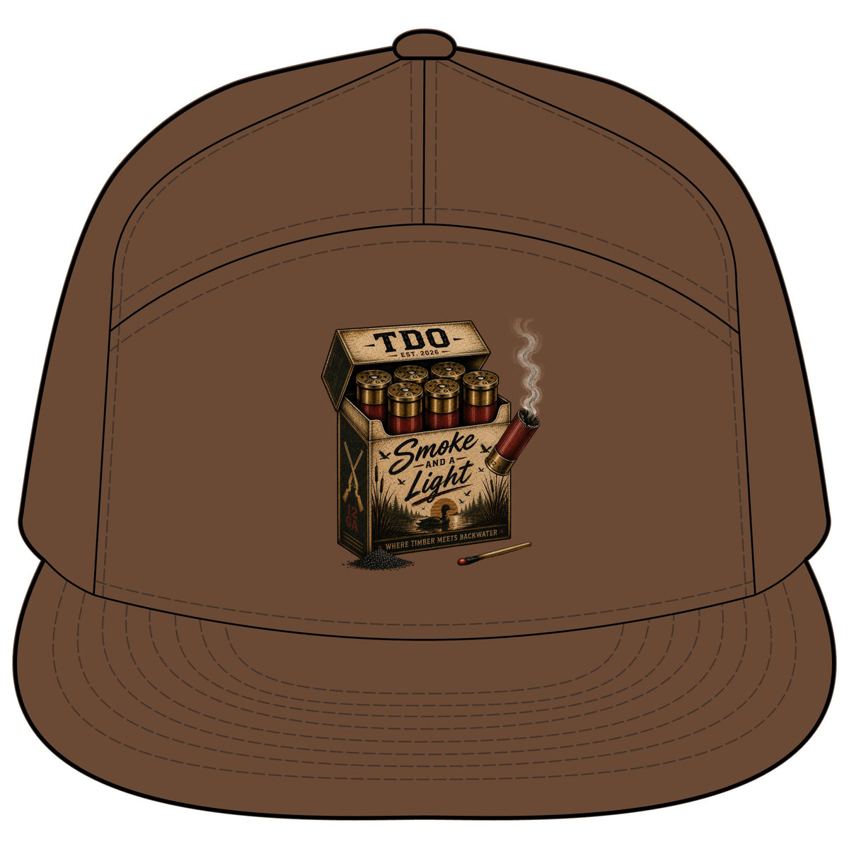 Trucker Hat — 'Smoke Light'