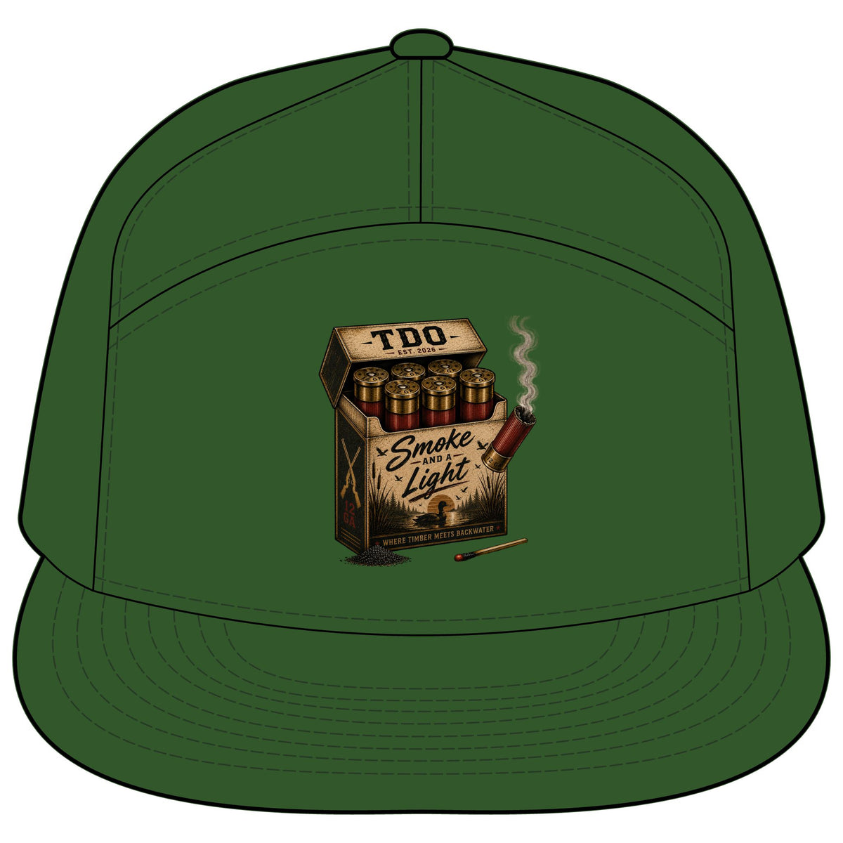 Trucker Hat — 'Smoke Light'