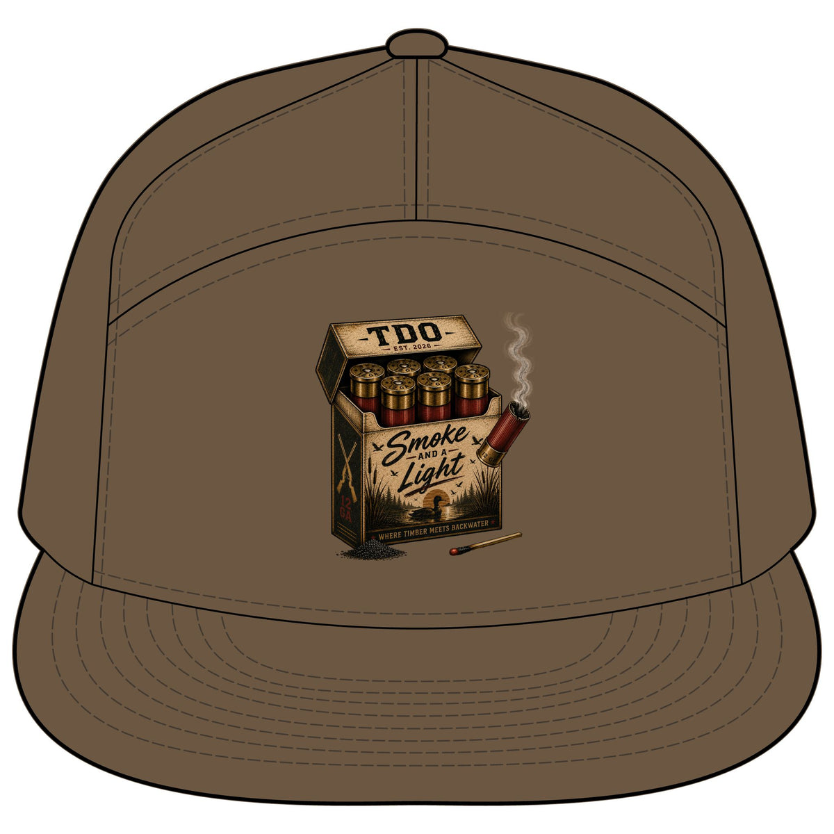 Trucker Hat — 'Smoke Light'