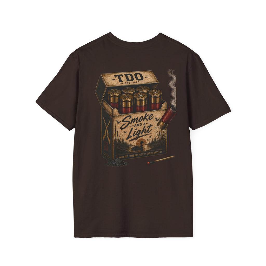 Men’s Smoke and a Light TDO- T-shirt