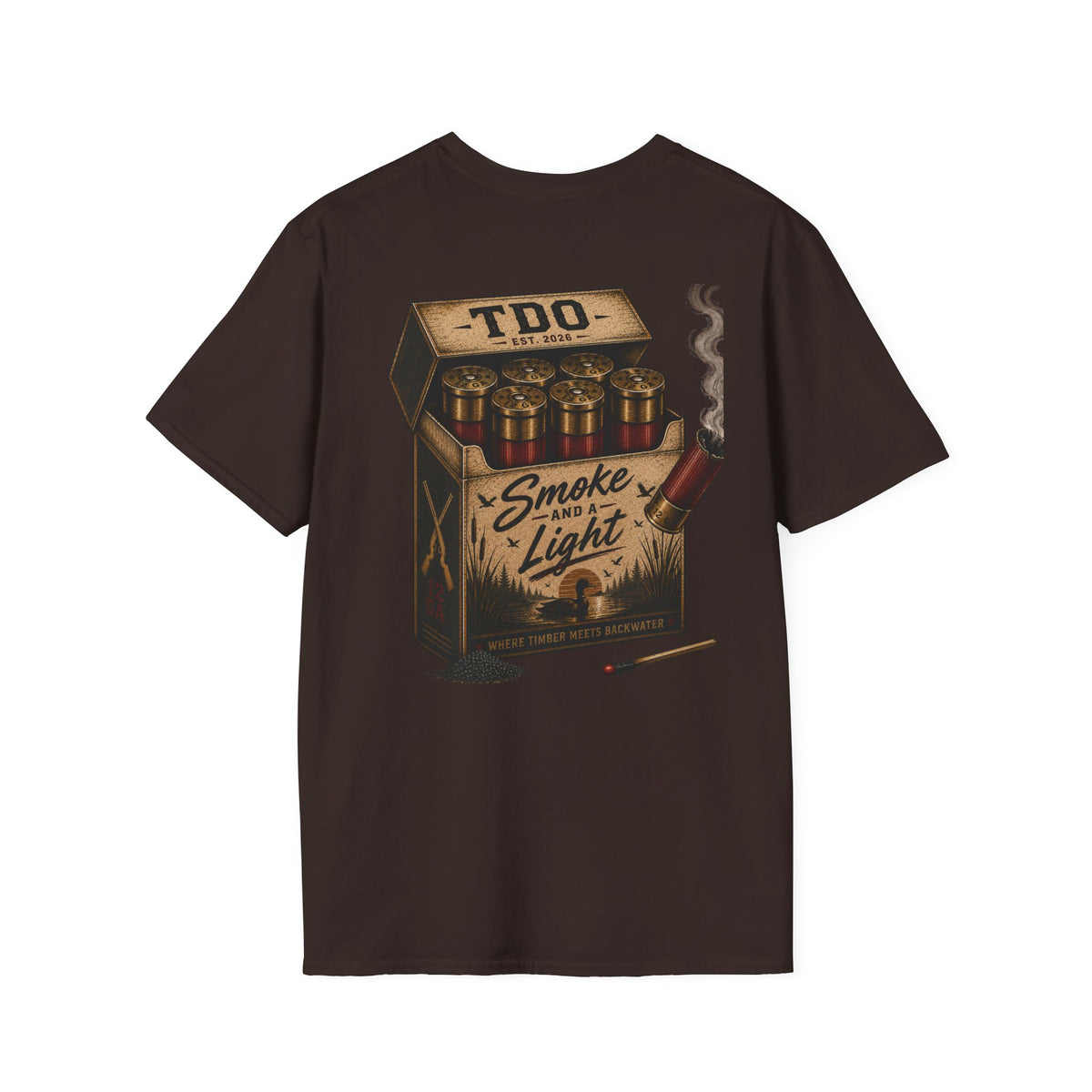 Men’s Smoke and a Light TDO- T-shirt