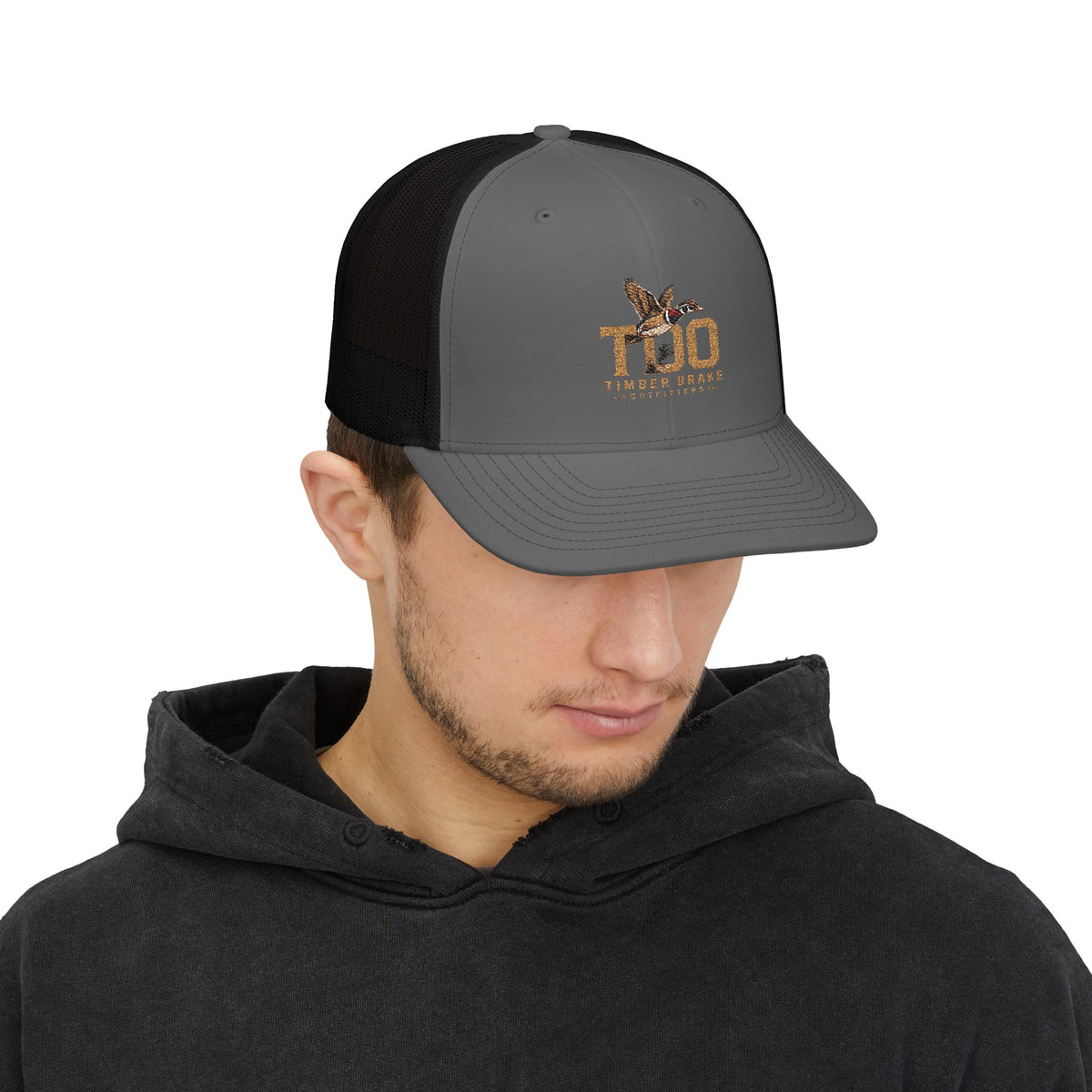 TOO Timber Drake Trucker Cap - Vintage Outdoor Snapback Hat