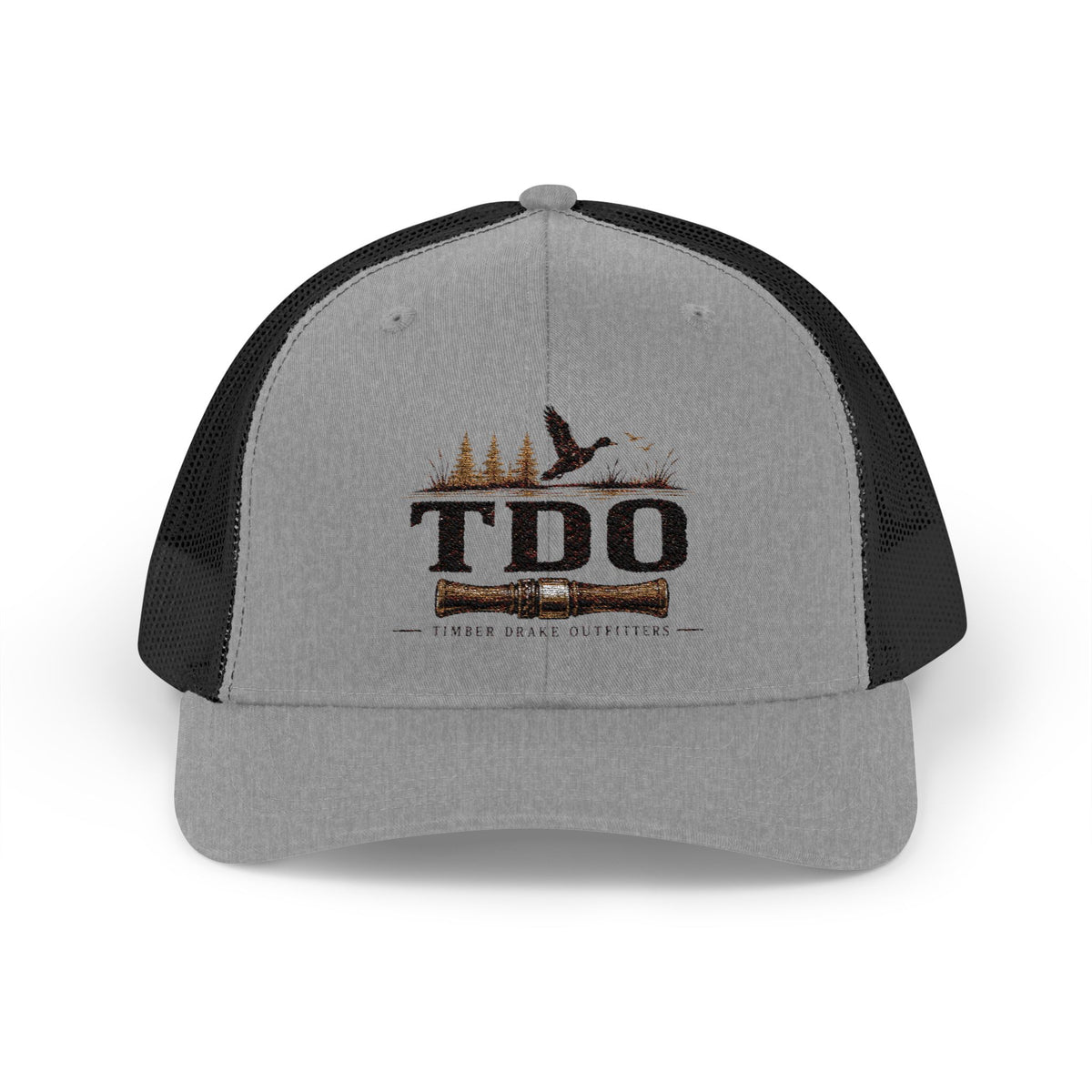 TDO Duck Hunting Trucker Cap - Mesh Back Snapback Hat for Outdoorsmen