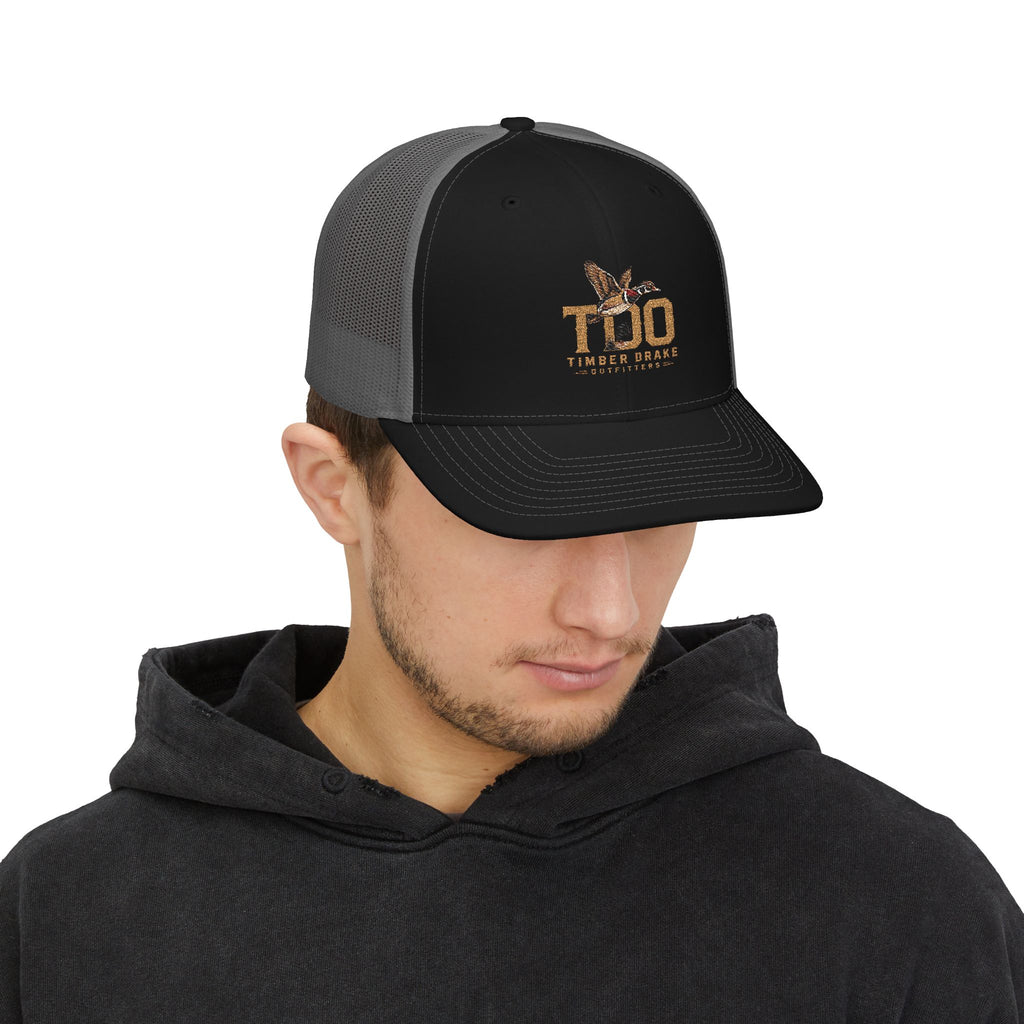 TOO Timber Drake Trucker Cap - Vintage Outdoor Snapback Hat