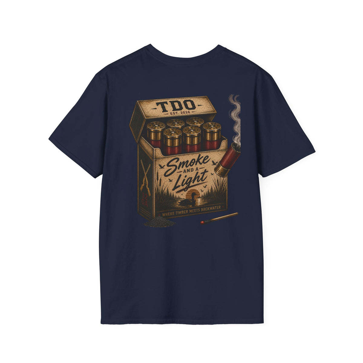 Men’s Smoke and a Light TDO- T-shirt