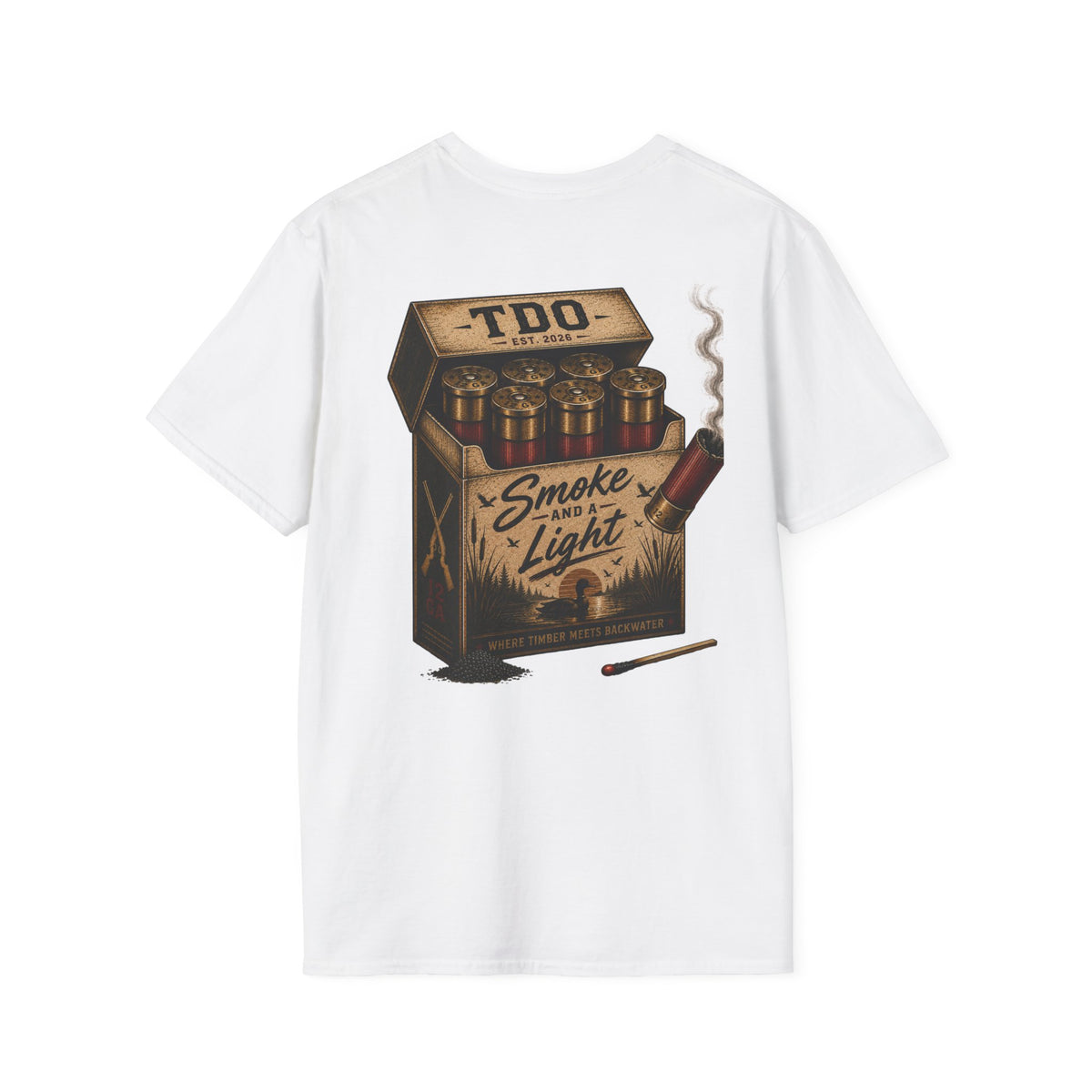 Men’s Smoke and a Light TDO- T-shirt