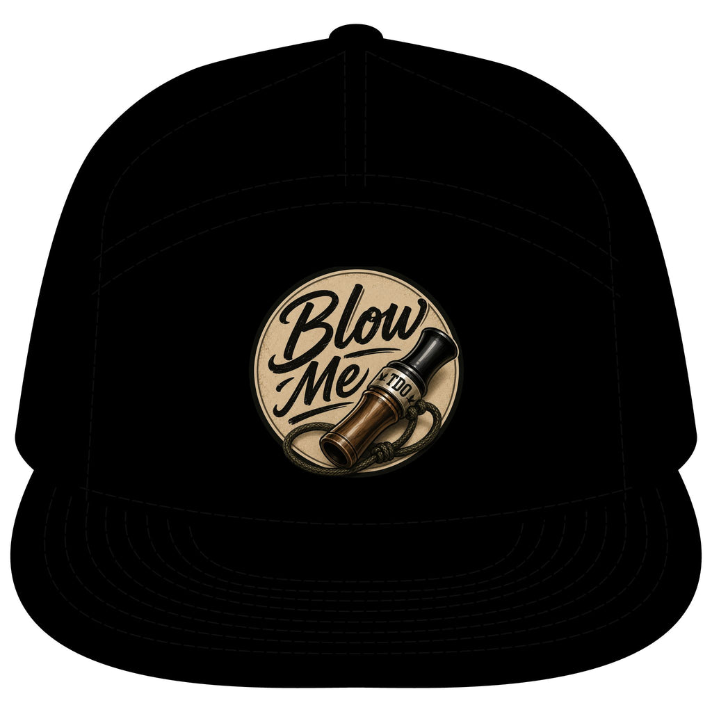 Trucker Hat - "Blow Me" Duck Call Patch Design