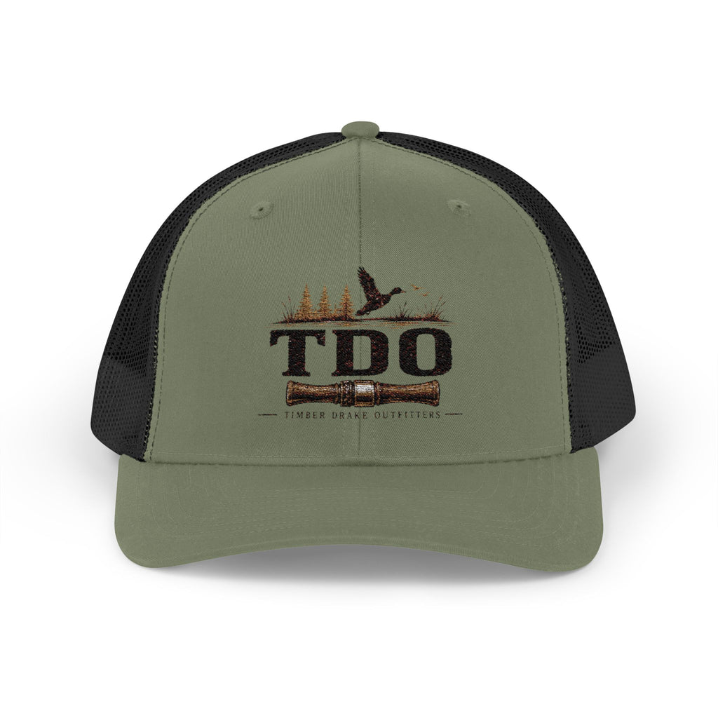 TDO Duck Hunting Trucker Cap - Mesh Back Snapback Hat for Outdoorsmen
