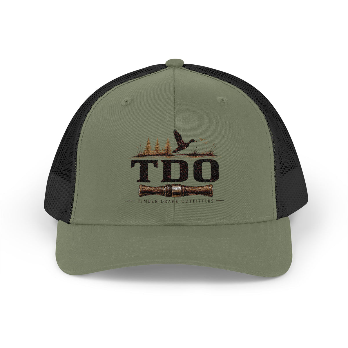 TDO Duck Hunting Trucker Cap - Mesh Back Snapback Hat for Outdoorsmen