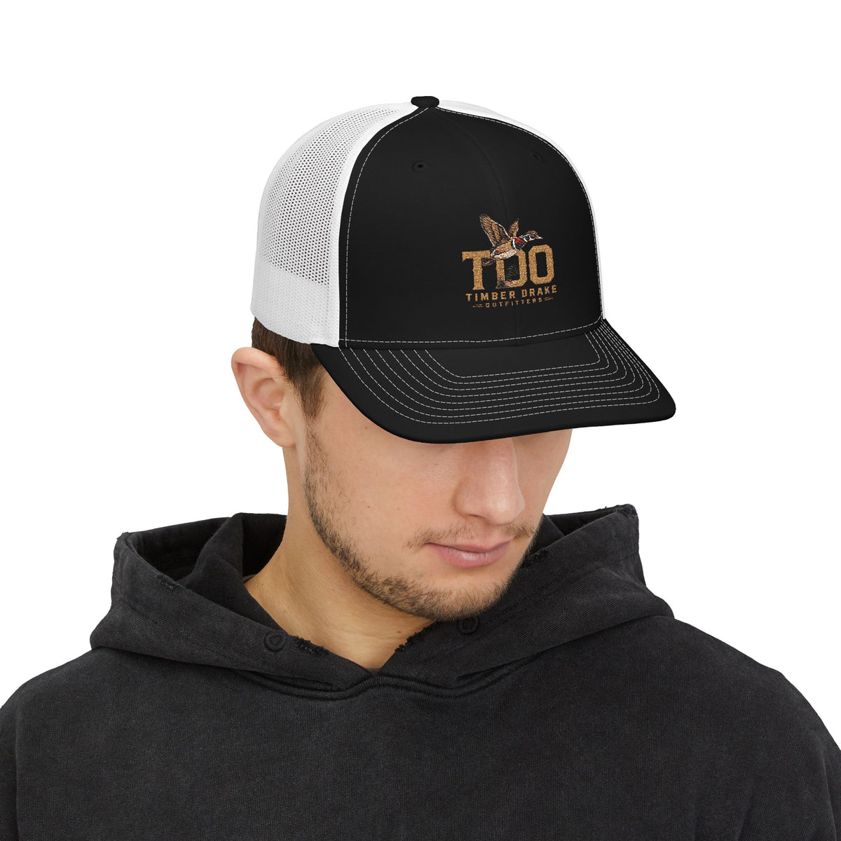 TOO Timber Drake Trucker Cap - Vintage Outdoor Snapback Hat