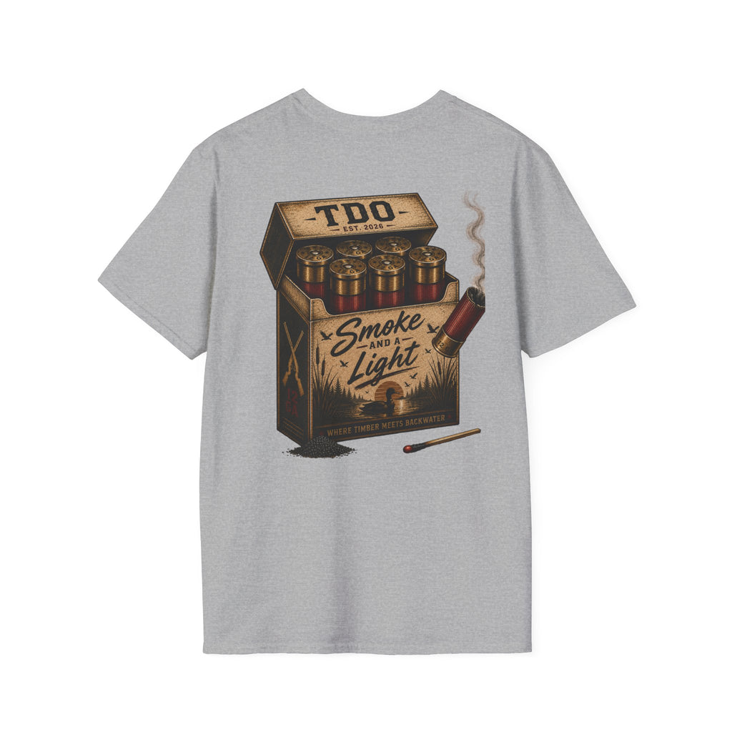 Men’s Smoke and a Light TDO- T-shirt