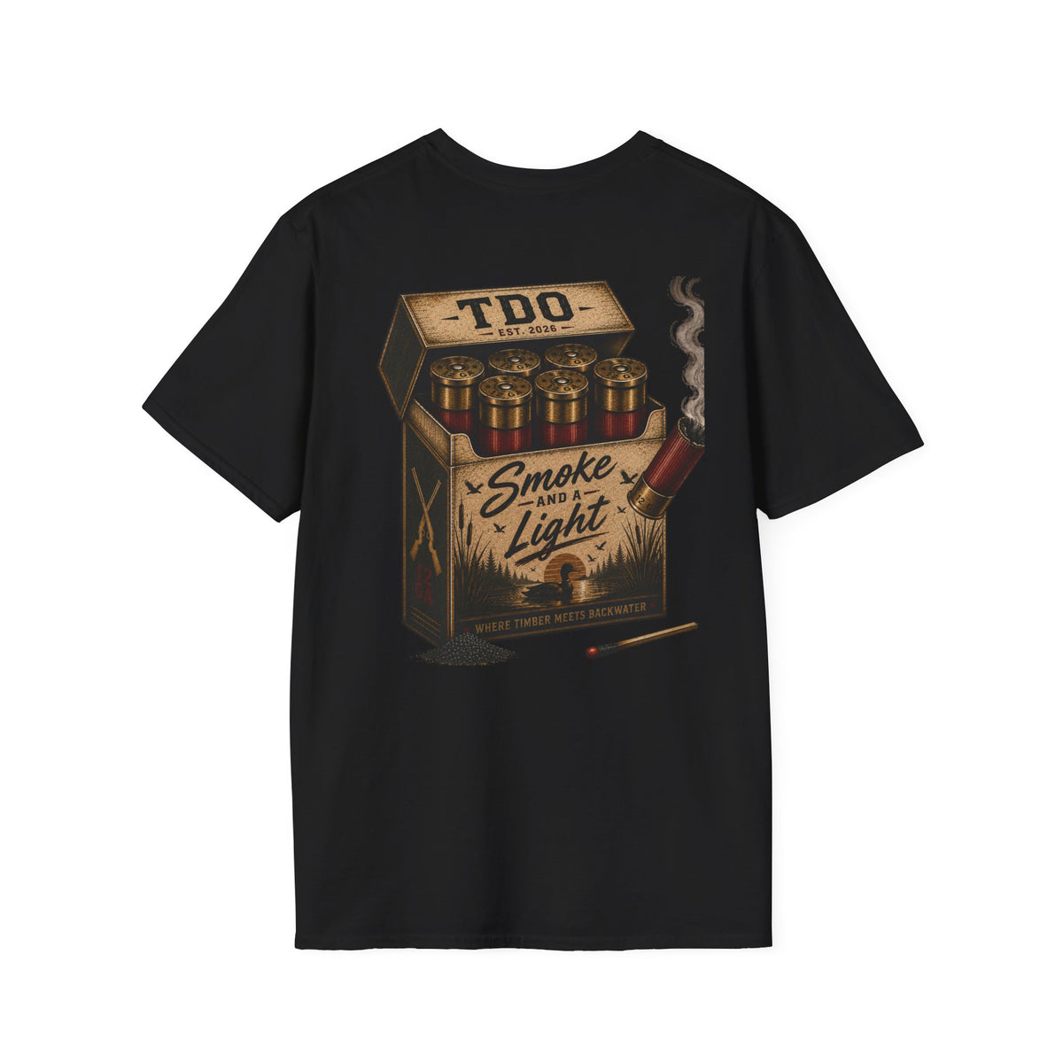 Men’s Smoke and a Light TDO- T-shirt