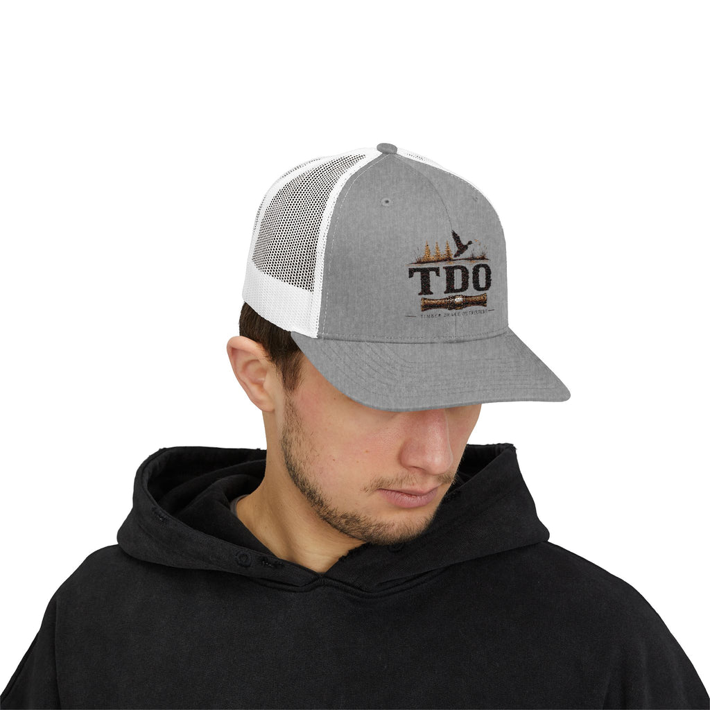 TDO Duck Hunting Trucker Cap - Mesh Back Snapback Hat for Outdoorsmen