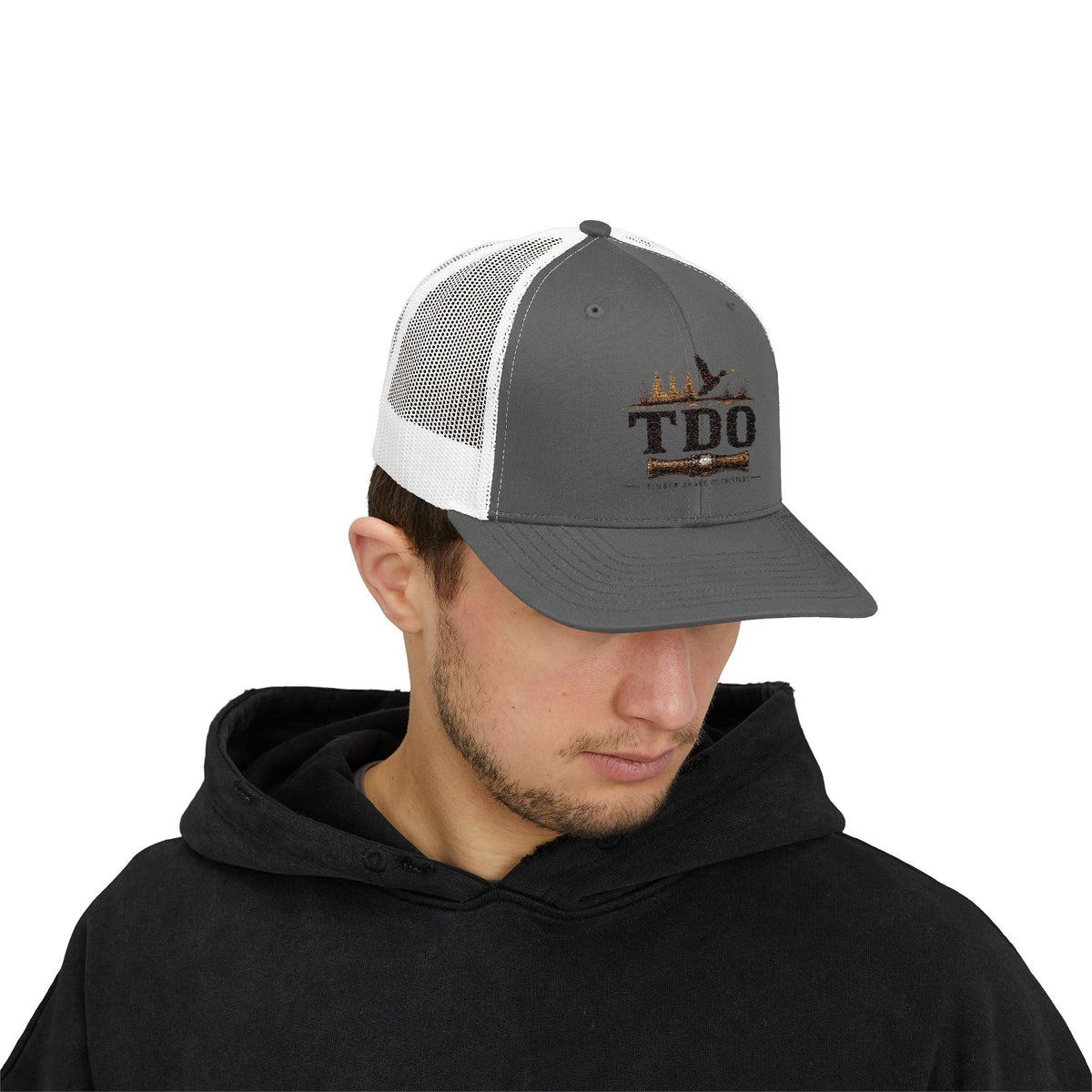 TDO Duck Hunting Trucker Cap - Mesh Back Snapback Hat for Outdoorsmen