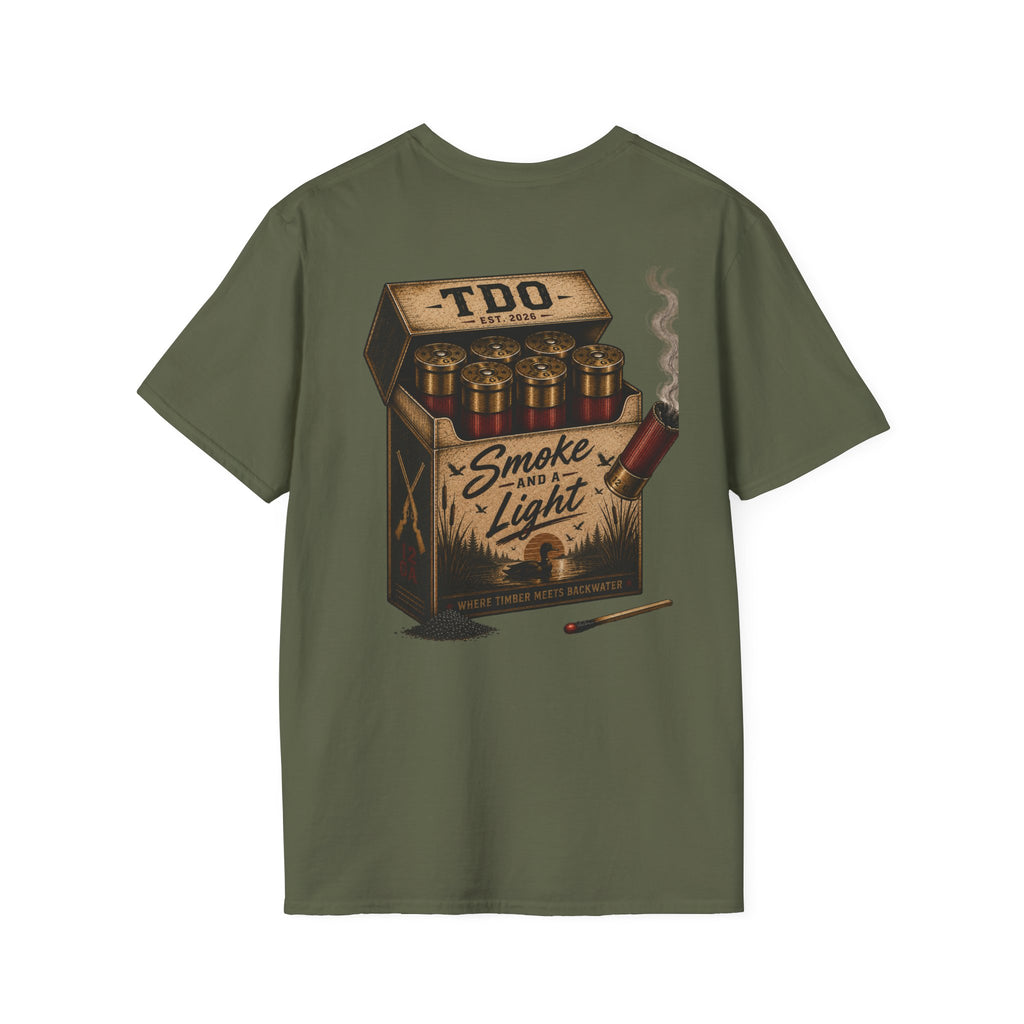 Men’s Smoke and a Light TDO- T-shirt