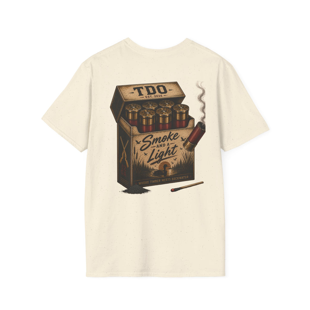 Men’s Smoke and a Light TDO- T-shirt