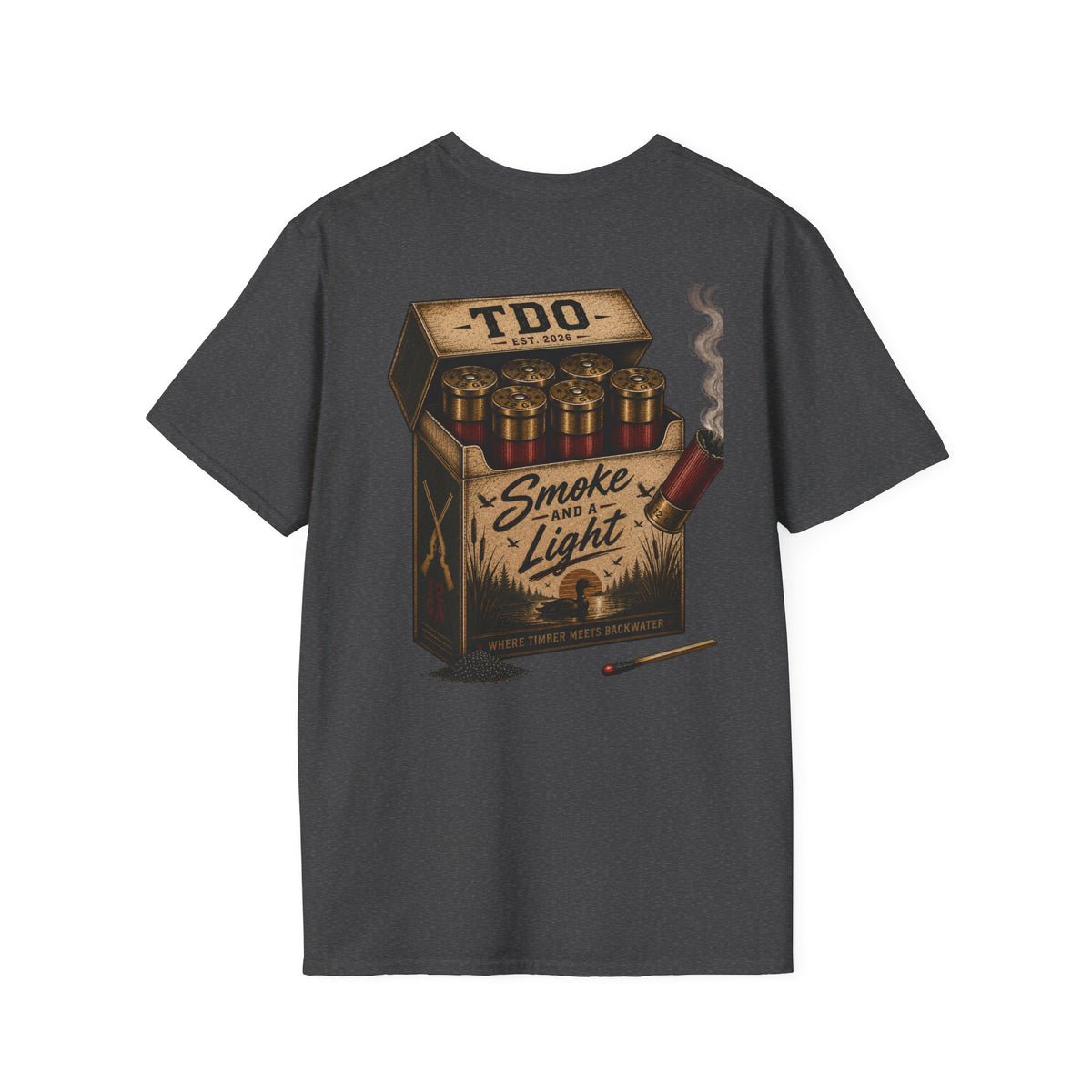 Men’s Smoke and a Light TDO- T-shirt