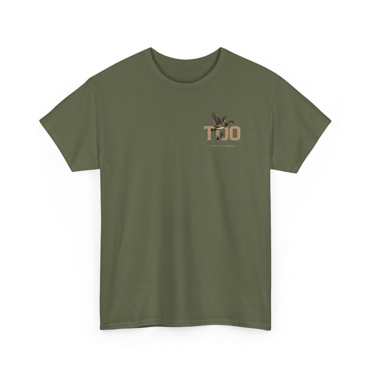 Bad and Broody Duck Tee — Vintage Duck Hunting Graphic T-Shirt