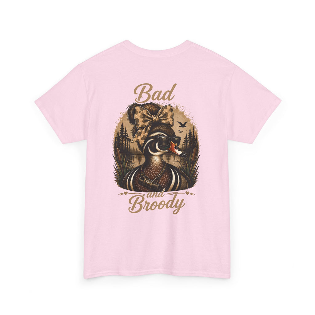 Bad and Broody Duck Tee — Vintage Duck Hunting Graphic T-Shirt