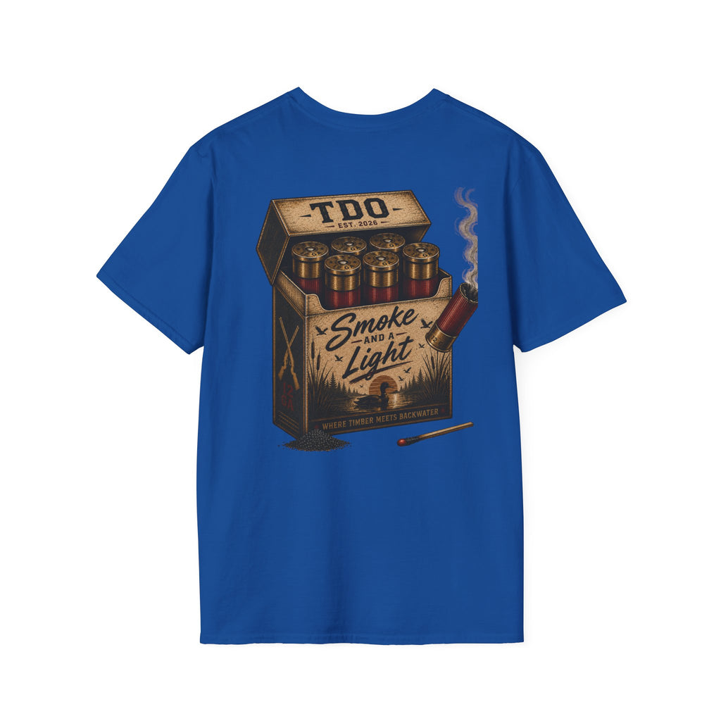 Men’s Smoke and a Light TDO- T-shirt