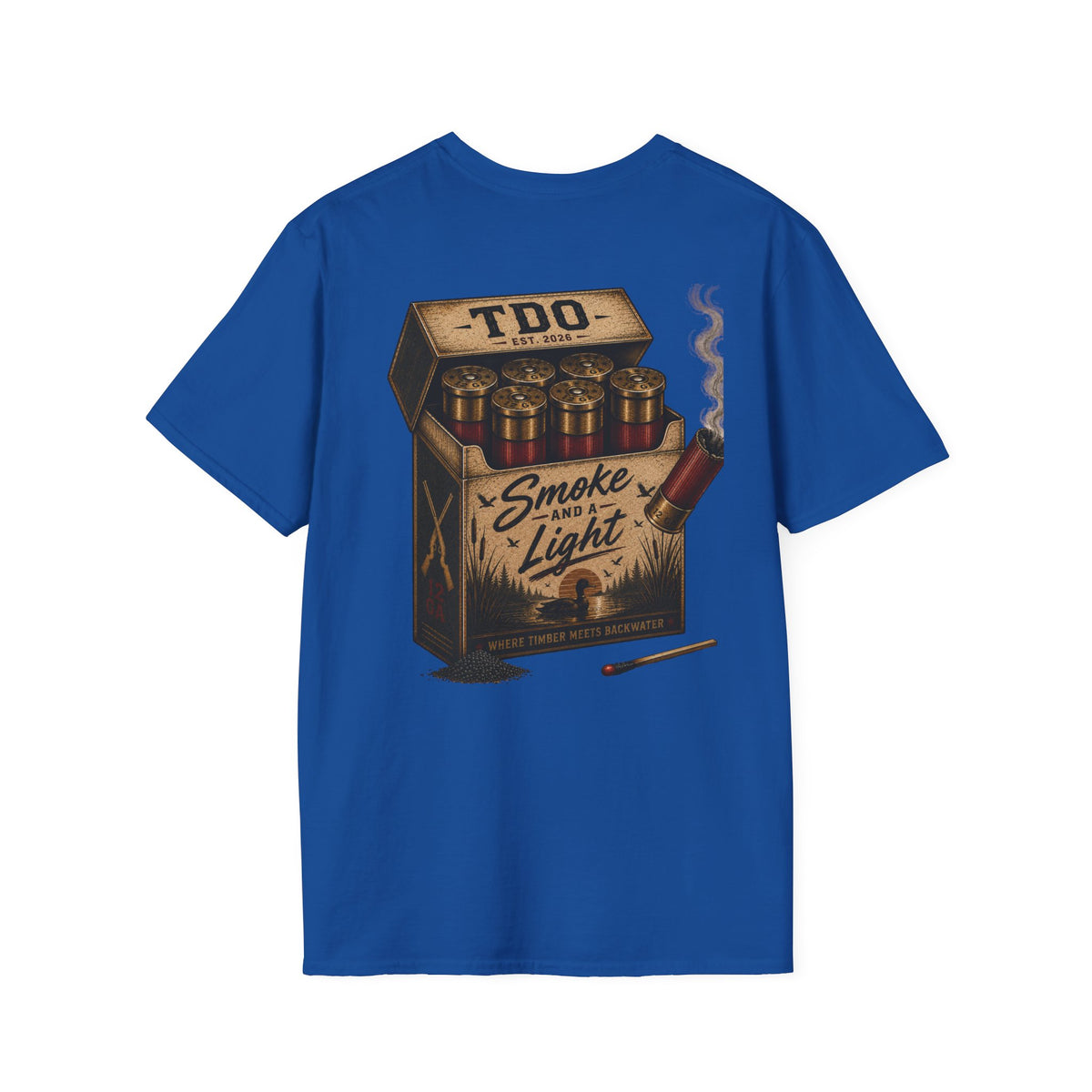 Men’s Smoke and a Light TDO- T-shirt