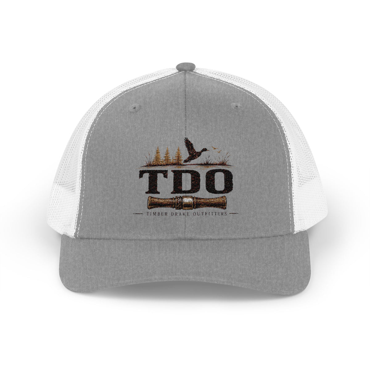 TDO Duck Hunting Trucker Cap - Mesh Back Snapback Hat for Outdoorsmen